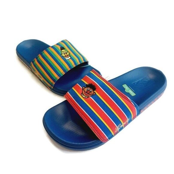 Vans Other - VANS X Sesame Street Ernie and Bert La Costa Slide On Sandal Mens Size 5 Slide